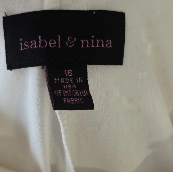 Isabel & Nina White Tank Dress - Picture 3 of 6